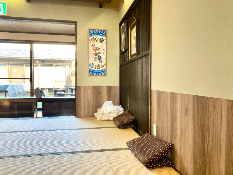 思川温泉の休憩スペース2